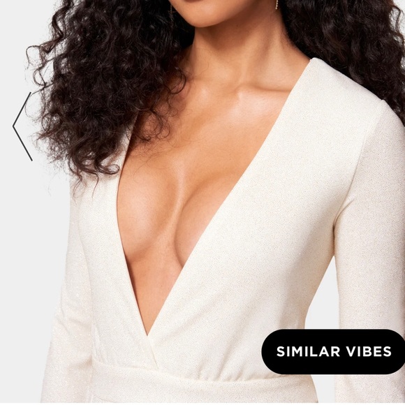 Deep V maxi dress.***PLEASE READ THE DESCRIPTION CAREFULLY, Thanks*** - Picture 4 of 16